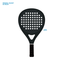 Accessoires de raquette de padel de marque LI BO TAI, prix de gros usine 2025, modèle LP40 en matériau PP, couleur personnalisée, plusieurs options OEM