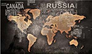 Papier peint mural de <span class=keywords><strong>carte</strong></span> <span class=keywords><strong>du</strong></span> <span class=keywords><strong>monde</strong></span>, service personnalisé, papier peint mural de <span class=keywords><strong>carte</strong></span> - Product Image 3