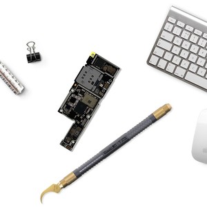 Lame interchangeable QianLi 007 polissage main outil pour enlèvement de colle puces carte mère et <span class=keywords><strong>iPhone</strong></span> - Product Image 4