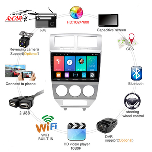 AuCAR 10.1 "Android 10 écran tactile voiture stéréo vidéo GPS Navigation voiture lecteur multimédia <span class=keywords><strong>autoradio</strong></span> pour <span class=keywords><strong>Dodge</strong></span> <span class=keywords><strong>Caliber</strong></span> <span class=keywords><strong>2007</strong></span>-2010 - Product Image 5
