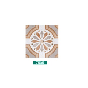 Carreaux de sol en porcelaine polie à double chargement décoratif design rond 40x40cm - Product Image 3