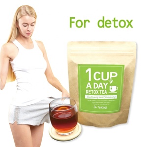 1 Cup A Day Detox <b>Tea</b> 24 Teabags Cleansing And Slimming Herbal Blend - Product Image 3