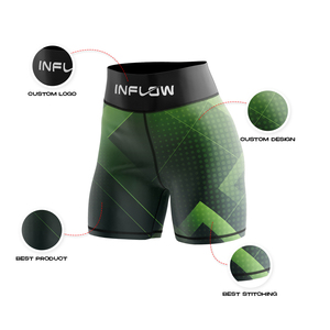 Summer High Waist Pole Fitness Dancing Yoga booty workout Romper onesie Yoga Shorts Women High Waist Tummy Control women boo - Product Image 4