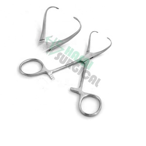 Pince à serviette de haute qualité Backhaus Forceps 10 pcs Instruments chirurgicaux plaqués or acier inoxydable BY Hasni Surgical - Product Image 1