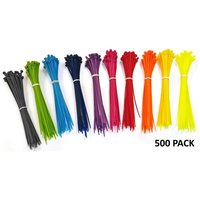 Câble fermeture éclair de câble en Nylon à verrouillage automatique, taille personnalisée, plusieurs couleurs, bon marché, offre spéciale dans le monde