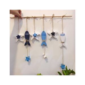 Pescado de madera de la mejor calidad hecho en Vietnam-madera natural vietnamita segura para niños-para decoración de hogar/restaurante - Product Image 2