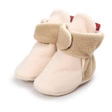 Chaussons de bébé en coton biologique, bottines d'hiver, vente en gros, Design personnalisé, unisexe, pour nouveau-né, approvisionnement OEM - Product Image 4