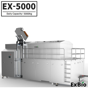 Qualité 100% fiable, haute efficacité, électrique, Exbio, capacité de 5000 kg/jour, acier inoxydable commercial, technologie de silencieux de classe professionnelle - Product Image 3