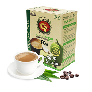 ODM ผงมะพร้าวคาปูชิโน่แบบทันที 'วีเซลสีทอง' ฉลากตามต้องการ - Product Image 3