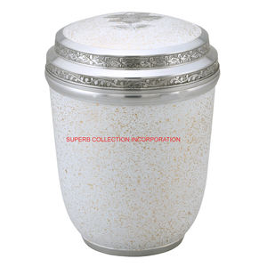 Urna de cremación hecha a mano de estaño para adultos de estilo europeo nuevo diseño - Product Image 1