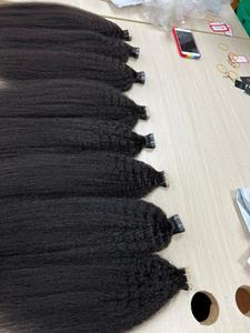 ผมต่อแบบเรียของมนุษย์แบบ100% เทปต่อแบบประหลาดตรง # 1B ไม่พันกันไม่หลุดร่วง - Product Image 2