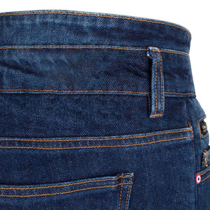 Vaqueros de estilo arrugado para hombre, jeans lavados, azul marino, AA, aramida, superventas - Product Image 6