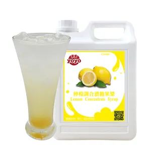 Prodotto al gusto di limone concentrato di sciroppo di frutta Taiwan