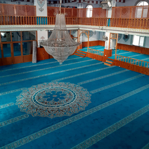 Stock Mosquée tapis sont moins cher que production, mosquée, campagne tapis, polypropylène, acrylique, laine, les prix de la campagne - Product Image 2