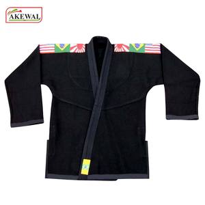 Uniformes personnalisés de Jiu Jitsu 100% coton pour hommes/femmes/enfants broderie personnalisée dernière version toutes tailles équipement d'arts martiaux - Product Image 4