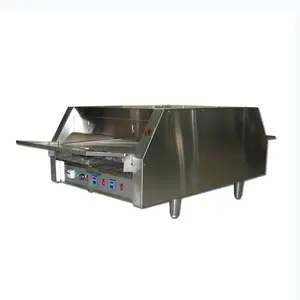 Cinta transportadora eléctrica para horno, equipo para hornear Pizza, acero inoxidable, 50/60 unidades