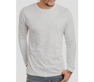 T-shirt à manches longues pour homme, coupe ajustée, prix bas - Product Image 1