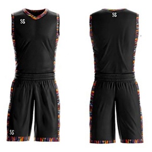 Conjunto de uniforme de baloncesto personalizable para hombre 2019, ropa deportiva transpirable, opción de talla grande, camisetas de baloncesto para niños para la universidad - Product Image 4