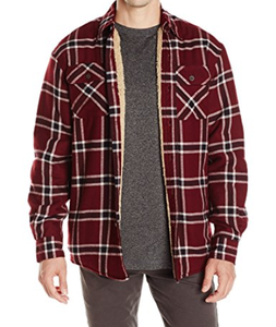 เสื้อแจ็คเก็ตเชิ้ตผ้าฟลานเนลบุขนเชอร์ปาหนานุ่มคุณภาพสูงสำหรับผู้ชาย สไตล์ทางการ สำหรับฤดูหนาว กันลม ระบายอากาศได้ดี ผลิตตามแบบ OEM - Product Image 1