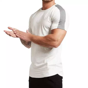 Sweat-shirt pour homme à col rond, manches courtes, en jersey de coton doux, technique délavée, design uni, personnalisable avec impression couleur, pour l'extérieur - Product Image 1