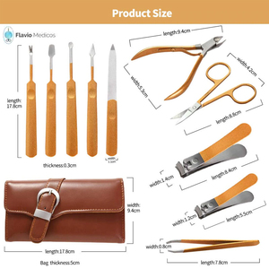 Beauty Tools Pedicure <b>Kit</b> <b>Nail</b> Art Tool Set Stainless Steel <b>Nail</b> Clipper Tweezers Cutter Manicure Beauty <b>Kits</b> - Product Image 5