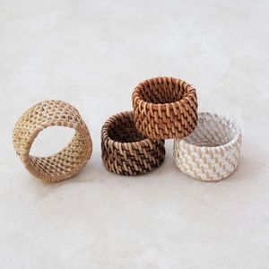 Anillo de ratán para servilletas de lujo, totalmente decorativo, para hogar y Hotel, Usable, precios al por mayor, las mejores ofertas - Product Image 2