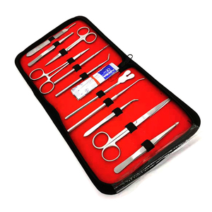 Conjunto de anatomía médica básica Instrumentos quirúrgicos de calidad para disección veterinaria Punto dental de lujo empaquetado en una caja - Product Image 1