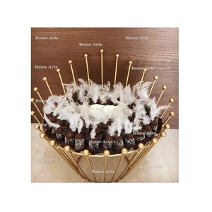 Support à chocolats en métal de qualité supérieure, design tendance, forme ronde, pour fournisseur en gros - Product Image 3