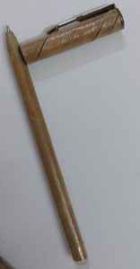 2022 nouveau stylo à bille promotionnel SUSI écologique nouveauté affaires papeterie plume corps Logo personnalisable encre bleue 0.7mm - Product Image 3