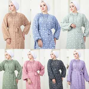 Tunique Kimono pour femmes, vêtements islamiques, Abaya, Kaftan, mode arabe, musulman, dubaï, robes modestes, qualité turque, nouvelle collection - Product Image 2