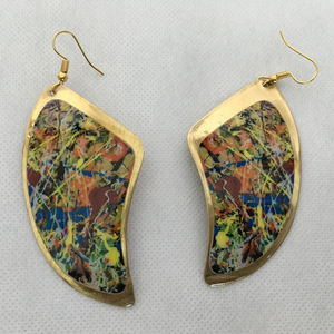 Pendientes colgantes de perlas, nuevo diseño de latón, pendientes de moda, collar, accesorios de joyería de moda para mujer - Product Image 5