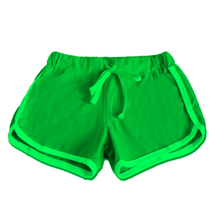 Pantalones cortos con estampado personalizado para mujer, Shorts de algodón para Fitness, venta al por mayor - Product Image 1