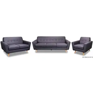 Canapé BAS8286 B, meubles de salon, maison moderne, tissu en cuir véritable, 3 + 2 + 1, fauteuils, malaisie