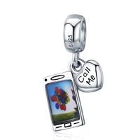 Call Me Mobiele Telefoon Charm Hanger