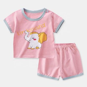 Conjunto de camisetas informales para bebés y niños, ropa cómoda y directa de fábrica, producto suave, 100% algodón, Unisex - Product Image 5