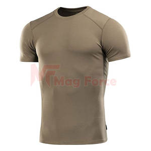เสื้อยืดแขนสั้นสำหรับออกกำลังกายสำหรับผู้ชาย สีดำ ทรงเข้ารูป - Product Image 5