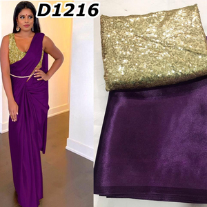 Nouveau Dernier Moderne Saisonnable Porter Satin Soie Saree Avec Contras Blouse Pièce Indien Femmes Porter Sari Bas Prix En Gros Surat - Product Image 1