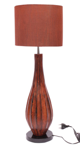 METAL BEDSIDES TABLE ROUND <b>BASE</b> <b>LAMP</b> - Product Image 5