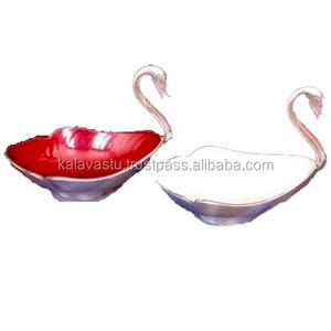 Decorative Item of Aluminium <b>Fruit</b> Trey With Mango Design in Colored Finish Serving Tray and Snack Tray Gift Item - Product Image 3
