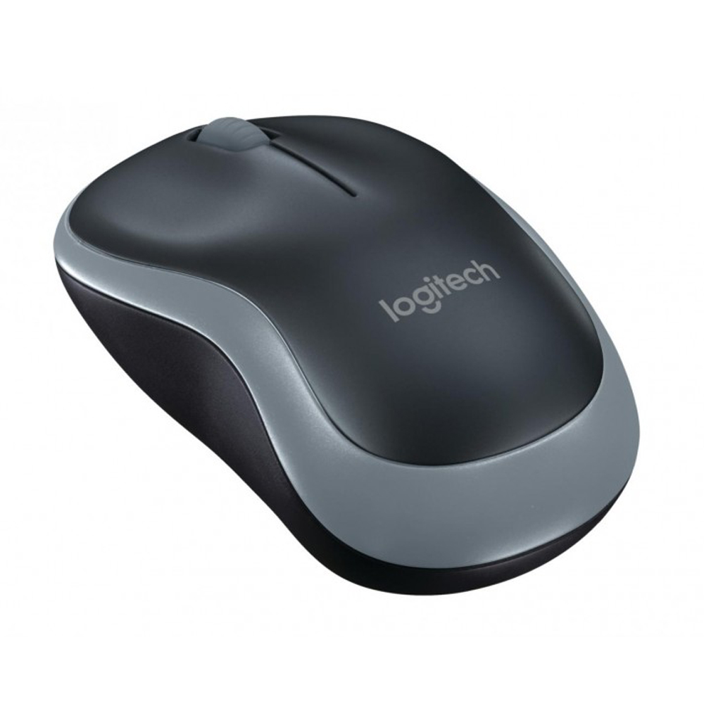 Мышь Компьютерная Logitech M185 аккумуляторная Бесшумная, 2023 ГГц, 2,4 DPI, 1000