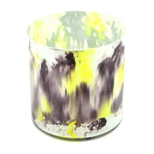 独特的手工蜡烛罐，用于蜡烛制作蜡烛容器家庭和婚礼装饰，用于家庭装饰的奉献玻璃罐