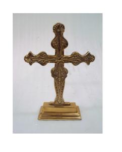 Aluminium Religious Hanging Cross <b>Crucifix</b> for Home Living Room <b>Wall</b> Decorative Hanging Item - Product Image 2