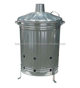 Incinérateur de jardin en métal galvanisé Incinérateur de déchets de jardin Poubelle Incinérateur de jardin en métal Can a Prix de gros - Product Image 6