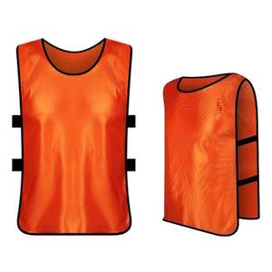 Unisex Soccer and <b>Football</b> <b>Training</b> <b>Vest</b> Customizable Waterproof Breathable Bib with Elastic Waist Closure for Sports Uniforms - Product Image 1