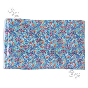 ผ้าคอตตอนเนื้อนุ่มพิมพ์ลายดอกไม้สไตล์อินเดียงานตัดเย็บเสื้อผ้าสไตล์อินเดียสำหรับใส่ในฤดูร้อน - Product Image 1