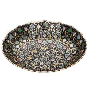 Bol de service indien en laiton, pour les restaurants d'hôtel et de service à la maison décor de plat, couleur personnalisée design moderne, plateau en métal - Product Image 3