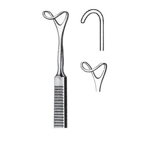DESMARRES RETRACTOR 16CM 12MM Instrumentos quirúrgicos Calidad alemana Acero inoxidable Pakistán Proveedor MAHERSI - Product Image 3