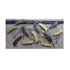 Art mural antique en or de luxe moderne de conception nouvelle et de qualité supérieure, très vendu, pour la décoration de mariage et de fête - Product Image 1