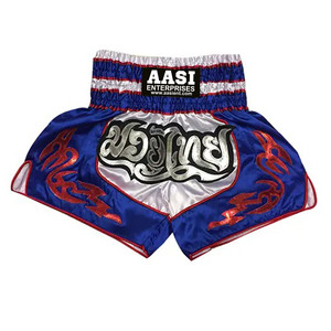 Pantalones Cortos de Boxeo Muay Thai de Alta Calidad, Satinados, Profesionales, Ligeros, Transpirables, de Secado Rápido, Unisex, con Logotipo Personalizado - Product Image 2