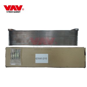 6D140 6218-61-2110 HYDRAULIC OIL COOLERS for KOMATSU - Product Image 1